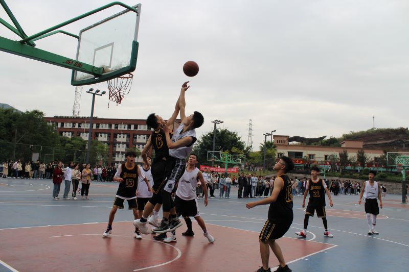 四川文理学院数学学院第五届classba篮球赛正式开赛