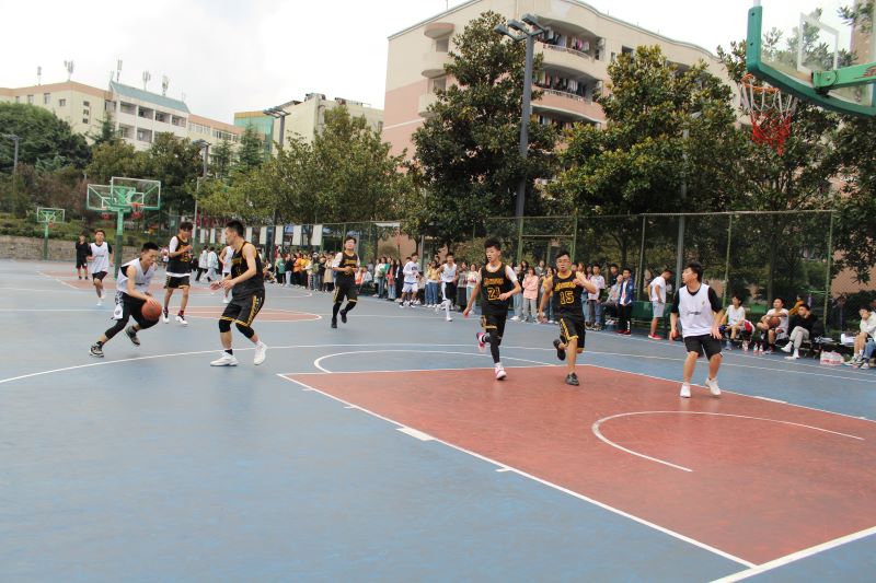 四川文理学院数学学院第五届classba篮球赛正式开赛